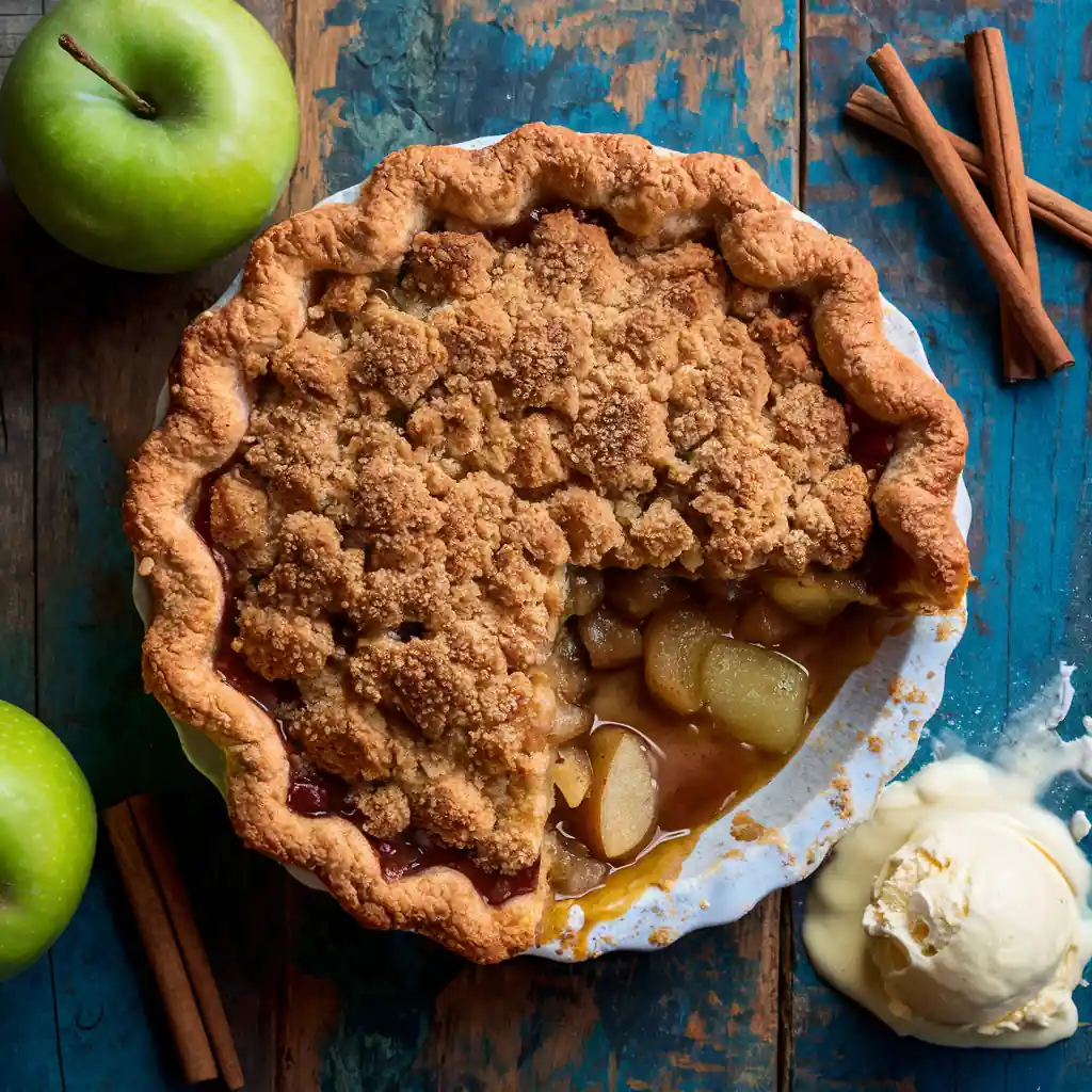 Apple Crumble Pie Recipe