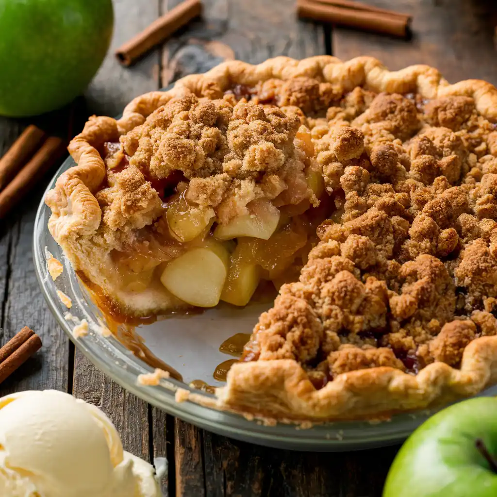 Apple Crumble Pie Recipe