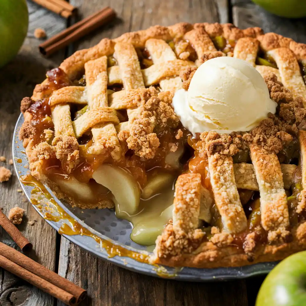 Apple Crumble Pie Recipe