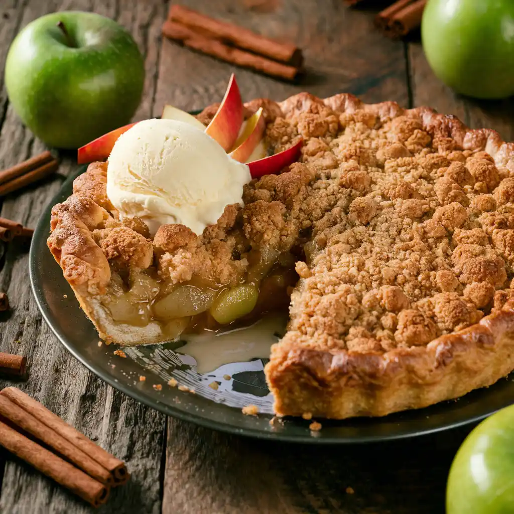 Apple Crumble Pie Recipe