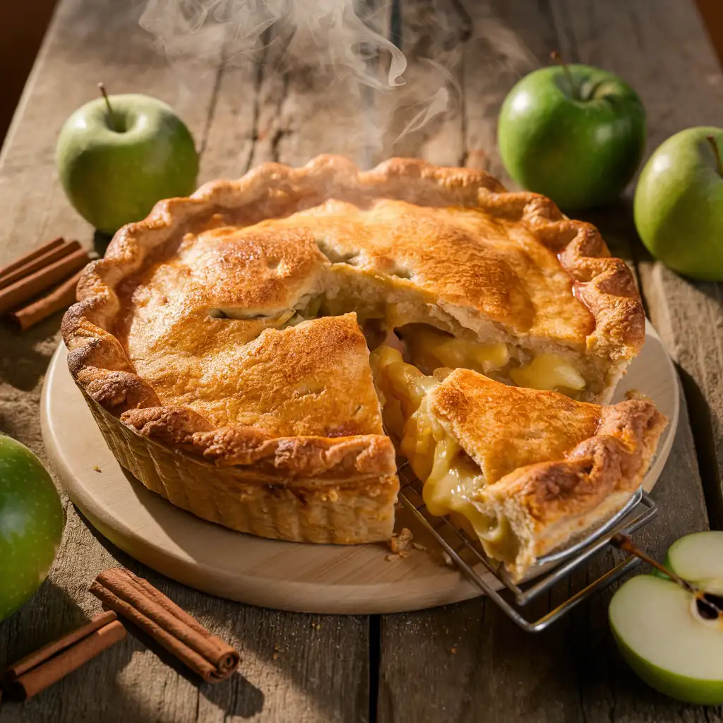 Apple and Cheese Pie Recipe