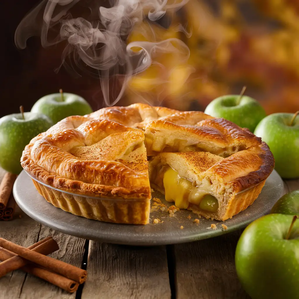 Apple and Cheese Pie Recipe