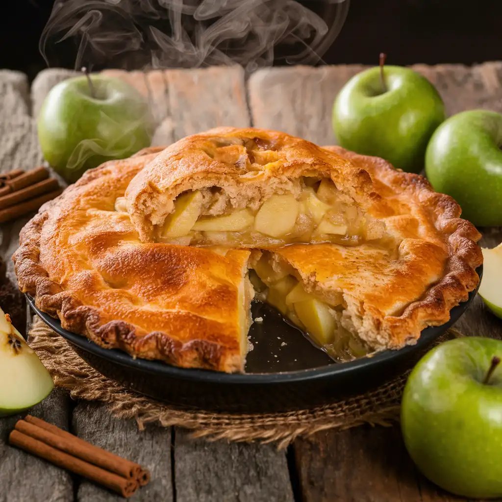 Apple and Cheese Pie Recipe