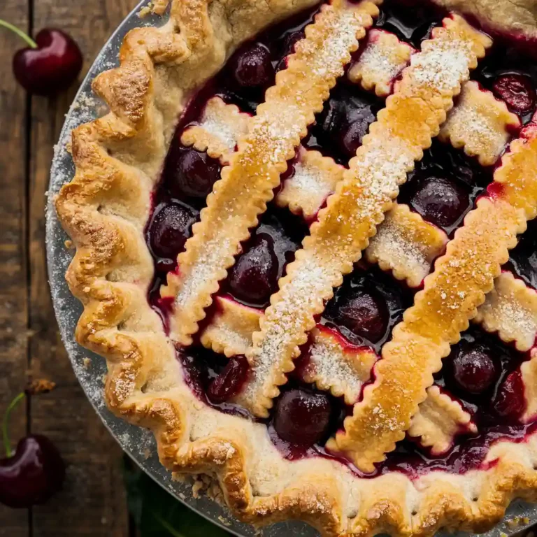 Cherry Pie With Almond Extract