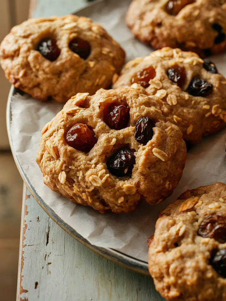 Classic Oatmeal Raisin Cookies