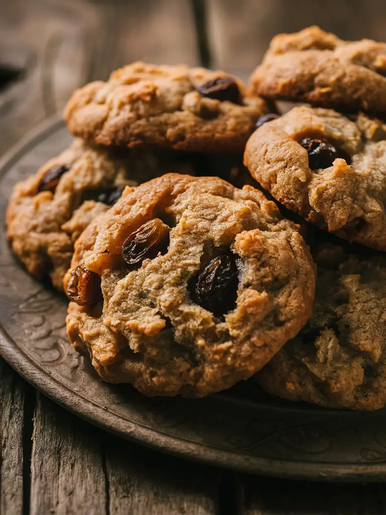 Classic Oatmeal Raisin Cookies