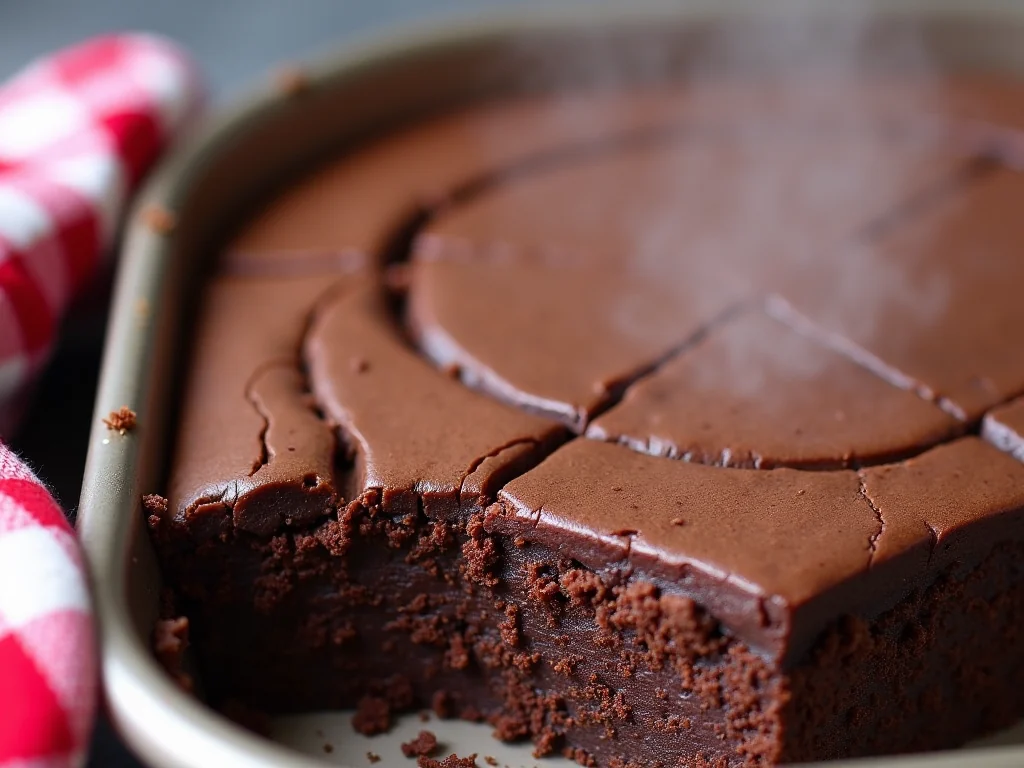 Decadent Vegan Chocolate Pudding Cake