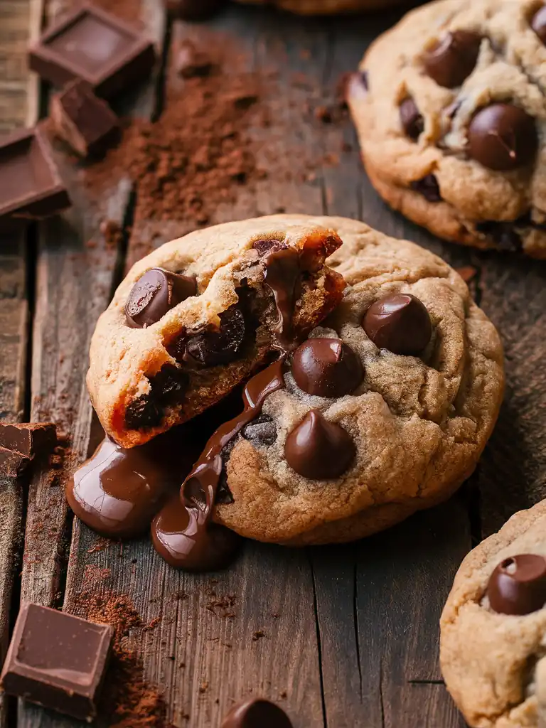 Double Chocolate Chip Cookies