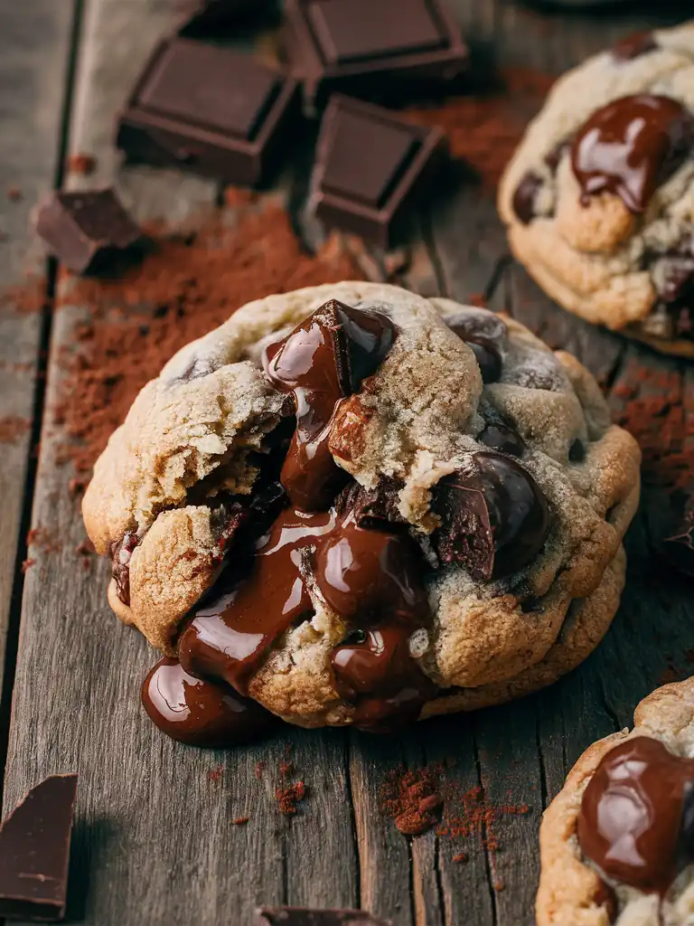 Double Chocolate Chip Cookies