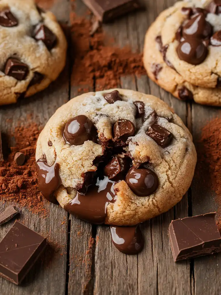 Double Chocolate Chip Cookies