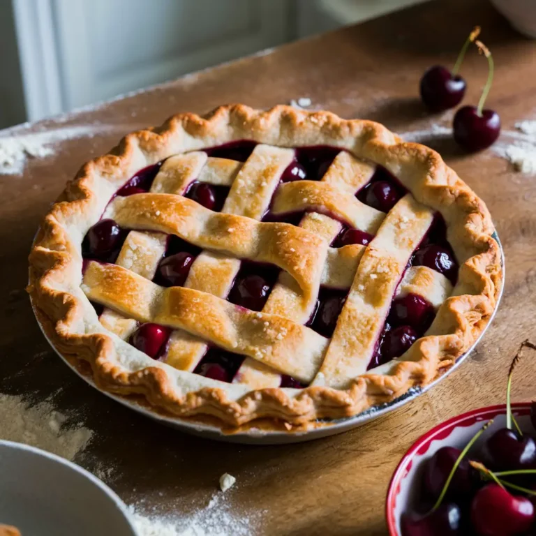 Homemade Cherry Pie Recipe