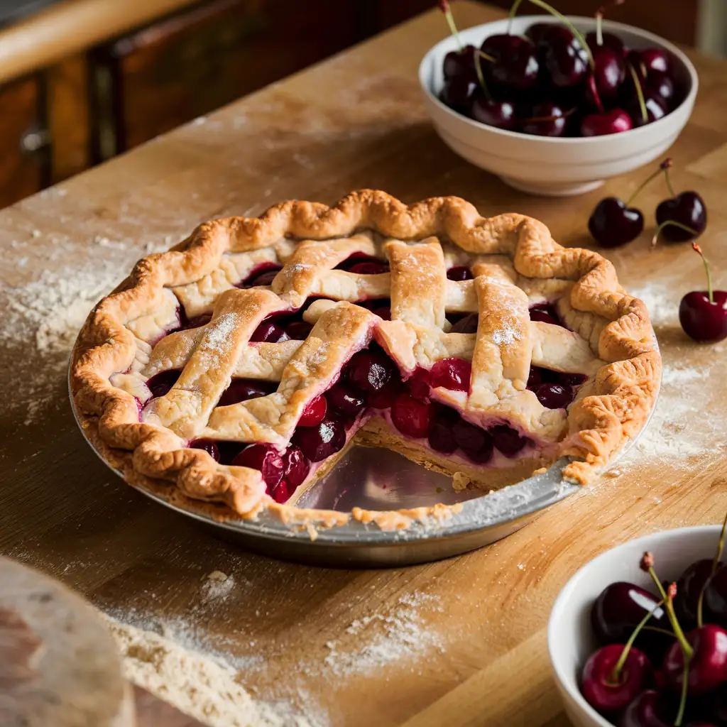 Homemade Cherry Pie Recipe