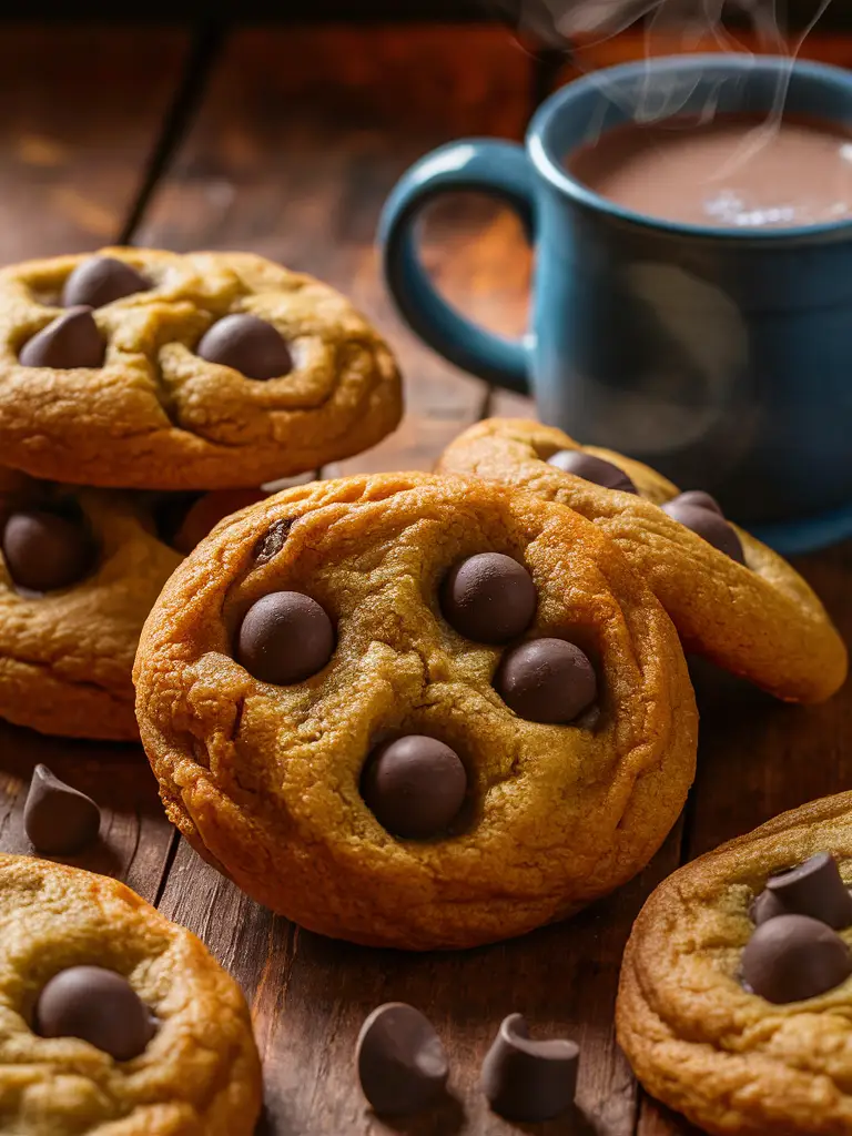 Pumpkin Chocolate Chip Cookies