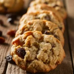 Vegan Oatmeal Raisin Cookies