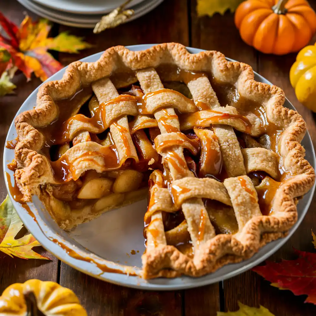 caramel apple pie recipe